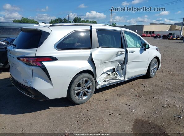 5TDESKFCXPS081285 2023 TOYOTA SIENNA White Հետևի աջ