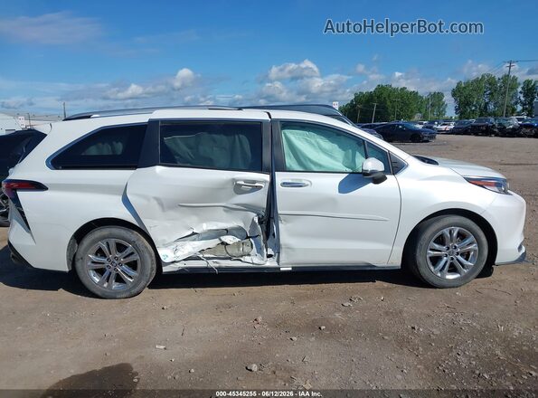 5TDESKFCXPS081285 2023 TOYOTA SIENNA White Սարքավորումների վահանակի տեսք