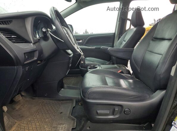 5TDEZ3DC1LS245439 2020 TOYOTA SIENNA Black Vista interior delantera