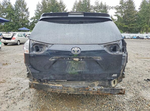 5TDEZ3DC1LS245439 2020 TOYOTA SIENNA Black Vista trasera