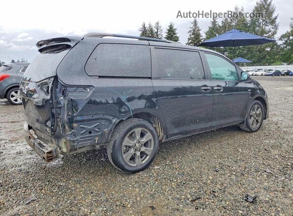 5TDEZ3DC1LS245439 2020 TOYOTA SIENNA Black Trasero derecho