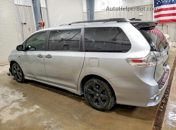 5TDEZ3DC8LS232753 2020 TOYOTA SIENNA Серебряный Задняя левая четверть
