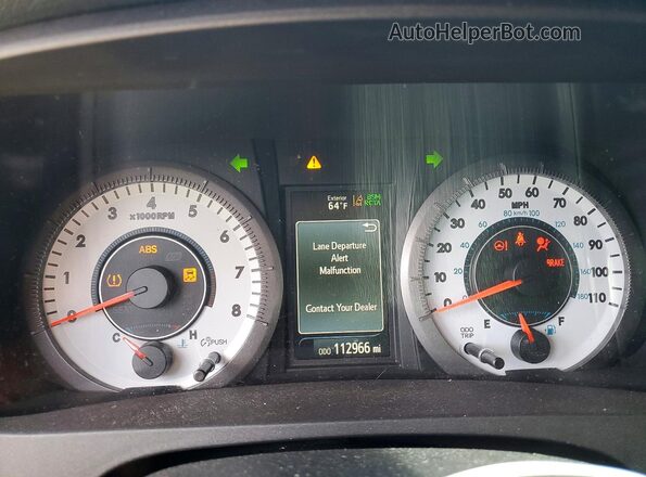 5TDEZ3DC8LS232753 2020 TOYOTA SIENNA Серебряный Вид щитка приборов