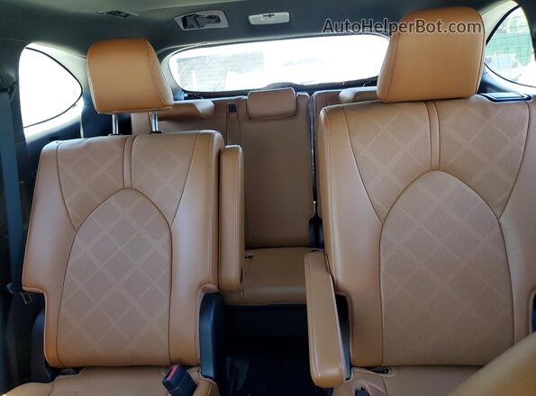 5TDFARAH4NS014388 2022 TOYOTA HIGHLANDER Black Հետևի նստատեղերի տեսք