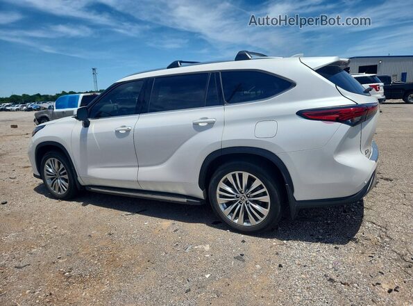 5TDFARAH4PS021313 2023 TOYOTA HIGHLANDER Белый Задняя левая четверть