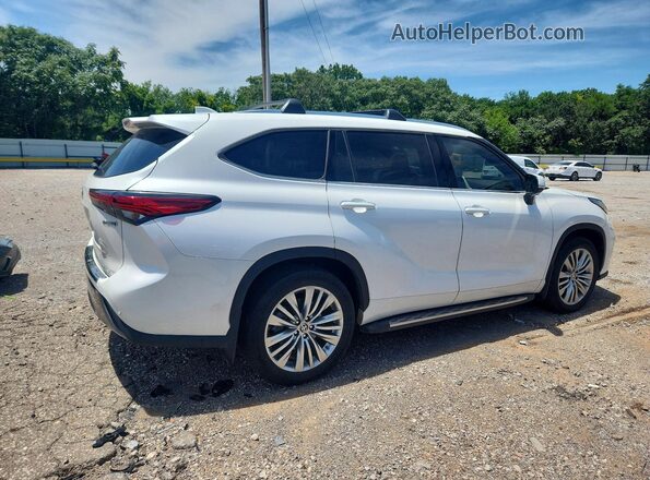 5TDFARAH4PS021313 2023 TOYOTA HIGHLANDER Белый Задняя правая четверть