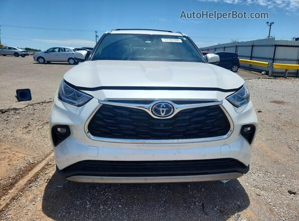 5TDFARAH4PS021313 2023 TOYOTA HIGHLANDER Белый Вид спереди