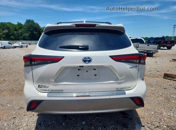 5TDFARAH4PS021313 2023 TOYOTA HIGHLANDER Белый Вид сзади