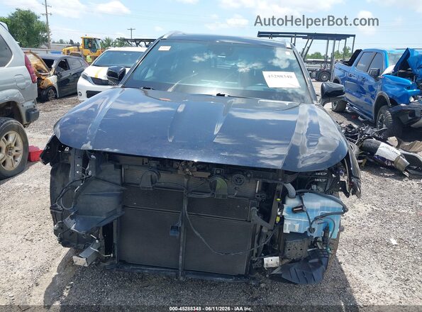 5TDFARAH6MS006081 2021 TOYOTA HIGHLANDER Black უკანა სალონის ხედი