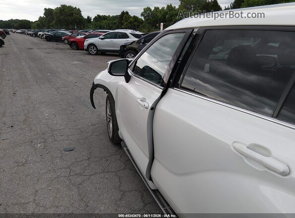 5TDFZRAH2MS035845 2021 TOYOTA HIGHLANDER White წინა ხედი