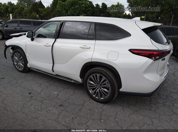 5TDFZRAH2MS035845 2021 TOYOTA HIGHLANDER White უკანა მარცხენა