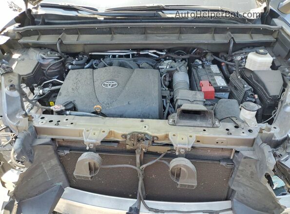 5TDFZRAH5MS039789 2021 TOYOTA HIGHLANDER Gray Widok komory silnika