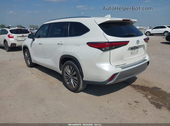 5TDFZRAH7LS016660 2020 TOYOTA HIGHLANDER White Задня ліва чверть