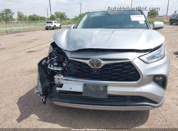 5TDFZRAH9LS015607 2020 TOYOTA HIGHLANDER Silver Vista del salpicadero