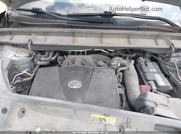 5TDFZRAH9LS015607 2020 TOYOTA HIGHLANDER Silver Vista trasera