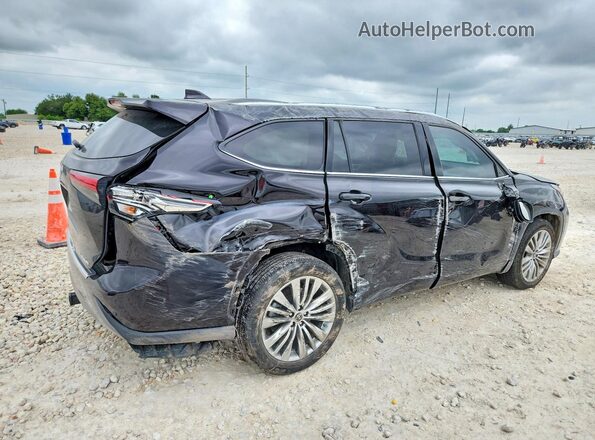 5TDFZRAH9NS108937 2022 TOYOTA HIGHLANDER Black 