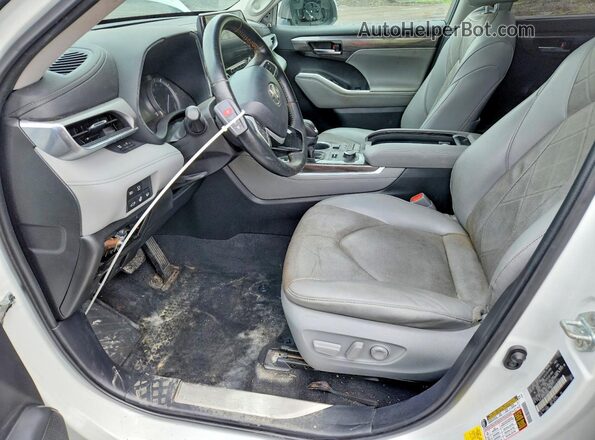 5TDFZRBH0NS200808 2022 TOYOTA HIGHLANDER White 