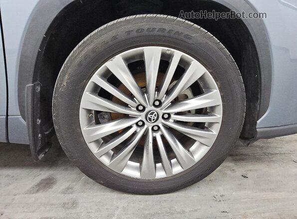 5TDFZRBH1NS215737 2022 TOYOTA HIGHLANDER Blue 