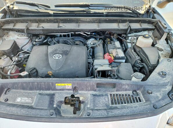 5TDFZRBH1NS222820 2022 TOYOTA HIGHLANDER White Vista del compartimento del motor