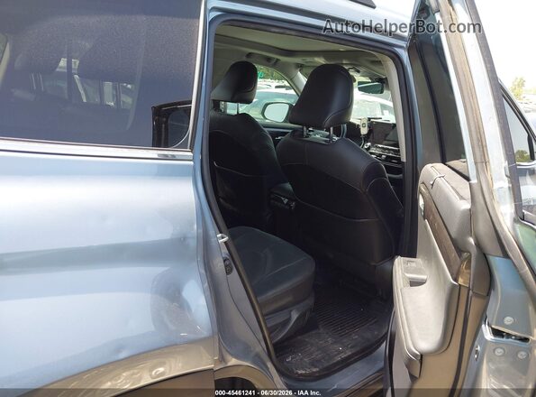 5TDFZRBH2MS073901 2021 TOYOTA HIGHLANDER Gray VIN კოდის სტიკერის ხედი