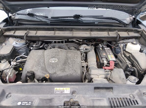 5TDFZRBH2MS073901 2021 TOYOTA HIGHLANDER Gray უკანა ხედი