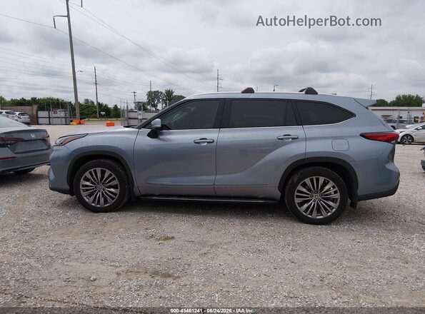 5TDFZRBH2MS073901 2021 TOYOTA HIGHLANDER Gray 