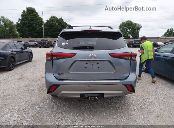 5TDFZRBH2MS073901 2021 TOYOTA HIGHLANDER Gray 