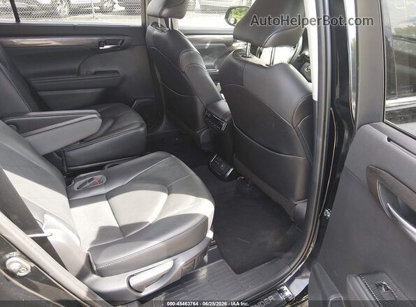5TDFZRBH2NS190556 2022 TOYOTA HIGHLANDER Black VIN կոդի պիտակի տեսք