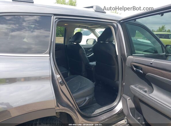 5TDFZRBH2NS214192 2022 TOYOTA HIGHLANDER Gray VIN კოდის სტიკერის ხედი