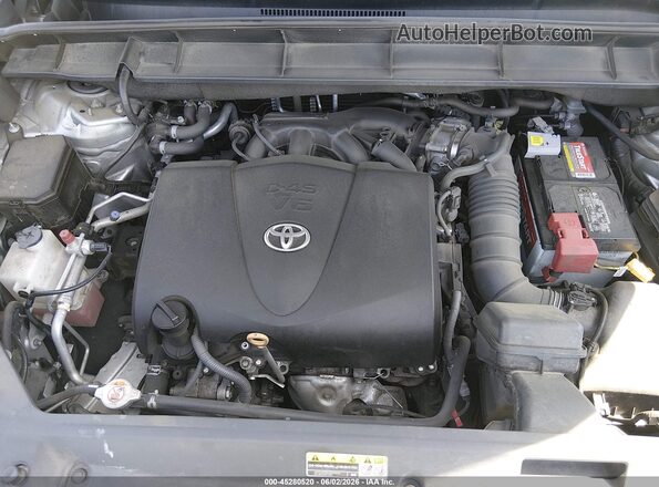 5TDFZRBH5LS000133 2020 TOYOTA HIGHLANDER Серый Вид сзади