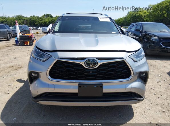 5TDFZRBH5LS000133 2020 TOYOTA HIGHLANDER Серый Вид щитка приборов