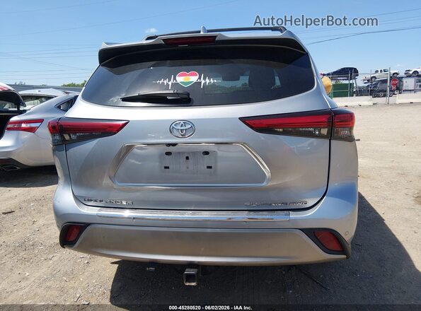 5TDFZRBH5LS000133 2020 TOYOTA HIGHLANDER Серый 