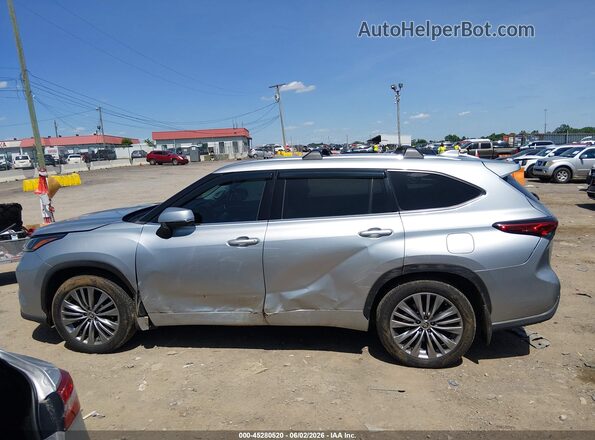 5TDFZRBH5LS000133 2020 TOYOTA HIGHLANDER Серый Панорамный вид салона 360°
