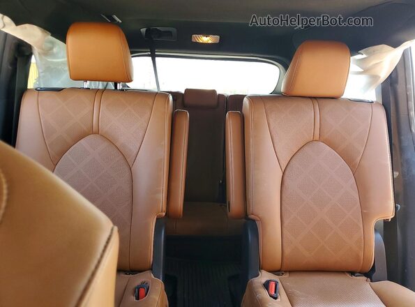 5TDFZRBH5MS148705 2021 TOYOTA HIGHLANDER Black Rear seats view