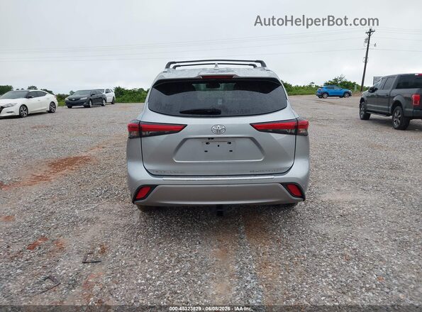 5TDFZRBH6NS199129 2022 TOYOTA HIGHLANDER Gray 