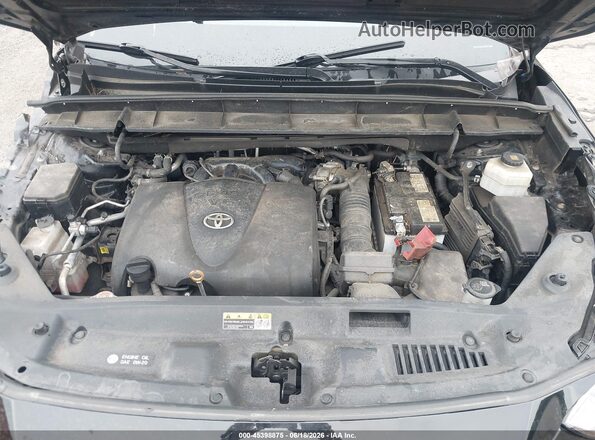 5TDFZRBH6NS206242 2022 TOYOTA HIGHLANDER Black Rear view