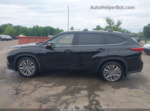 5TDFZRBH6NS206242 2022 TOYOTA HIGHLANDER Black 360 interior view