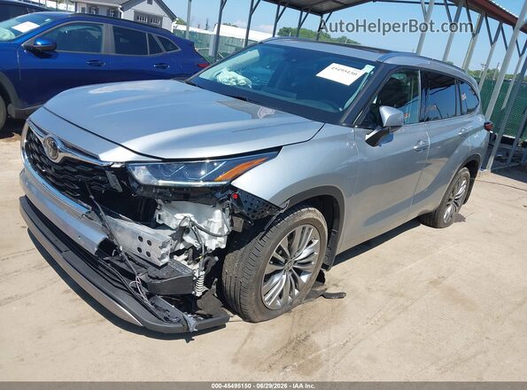 5TDFZRBH7LS045400 2020 TOYOTA HIGHLANDER Silver 