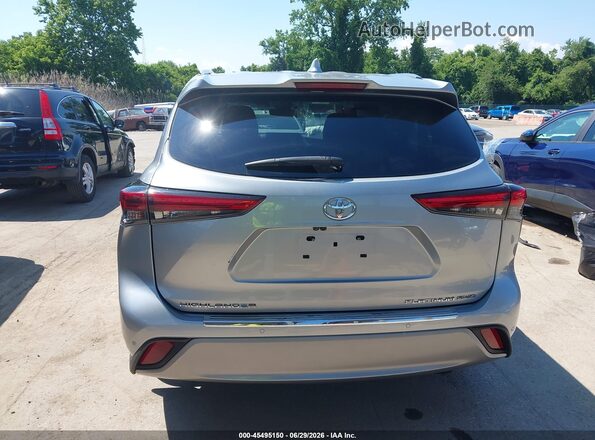 5TDFZRBH7LS045400 2020 TOYOTA HIGHLANDER Silver 