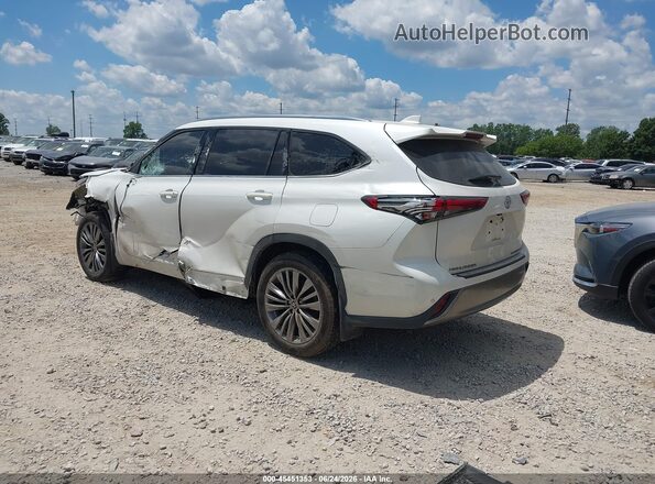 5TDFZRBH8LS001504 2020 TOYOTA HIGHLANDER White Հետևի ձախ