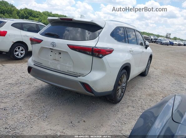 5TDFZRBH8LS001504 2020 TOYOTA HIGHLANDER White Հետևի աջ