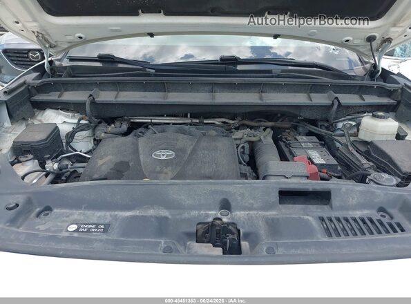 5TDFZRBH8LS001504 2020 TOYOTA HIGHLANDER White Հետևի տեսք