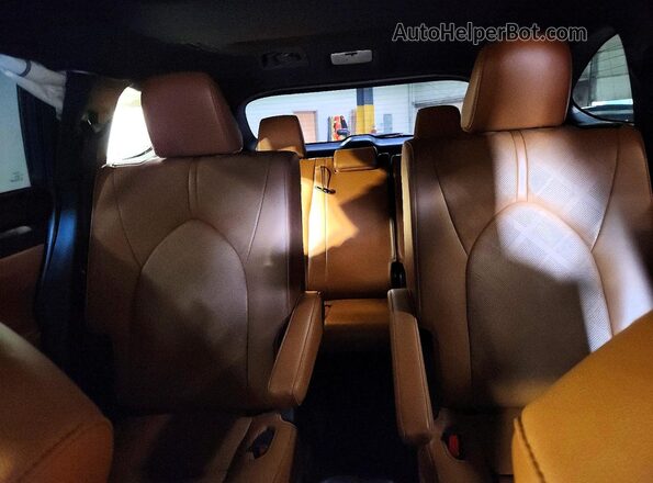 5TDFZRBH8MS130201 2021 TOYOTA HIGHLANDER Gray Вид задніх сидінь