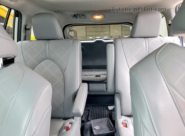 5TDFZRBH8NS220983 2022 TOYOTA HIGHLANDER White Vista de los asientos traseros