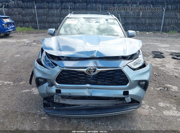 5TDFZRBHXLS048100 2020 TOYOTA HIGHLANDER Silver Vista frontal