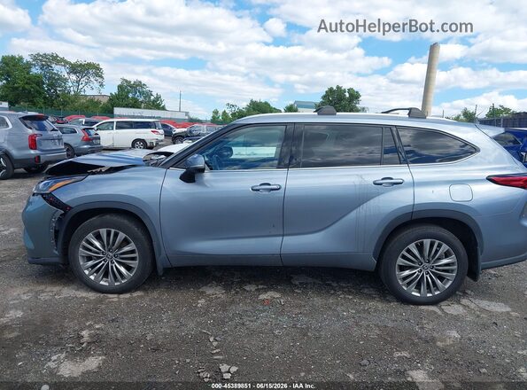 5TDFZRBHXLS048100 2020 TOYOTA HIGHLANDER Silver Vista interior de 360 grados