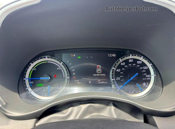 5TDGARAH0MS012401 2021 TOYOTA HIGHLANDER Черный Вид панели приборов