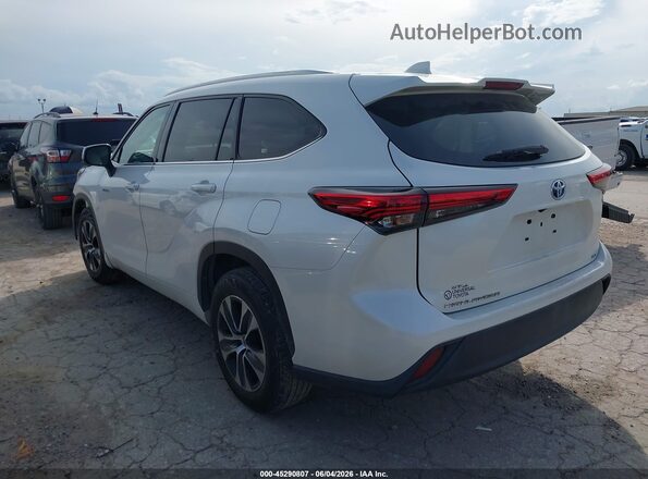 5TDGARAH4LS502001 2020 TOYOTA HIGHLANDER White Задня ліва чверть