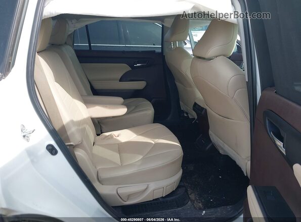 5TDGARAH4LS502001 2020 TOYOTA HIGHLANDER White Вид наклейки з VIN-кодом
