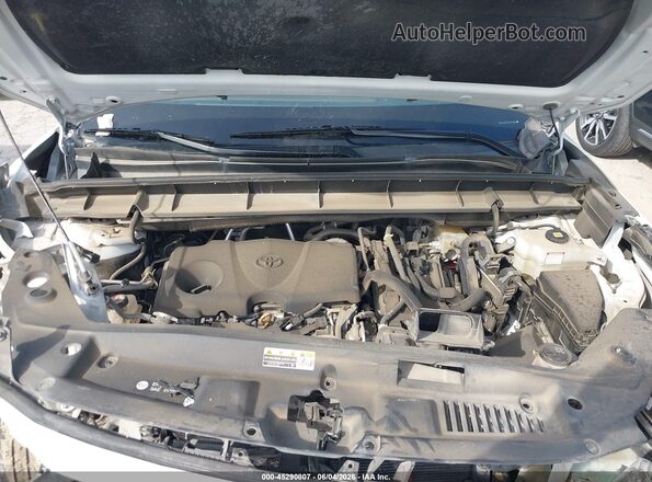 5TDGARAH4LS502001 2020 TOYOTA HIGHLANDER White Вид ззаду